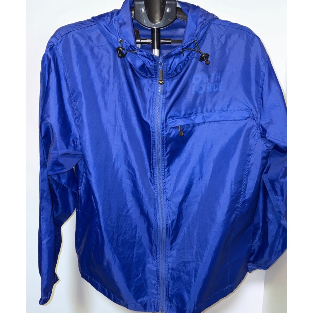 Wear Guard Navy Blue Windbreaker Sz Medium VERY NICE
